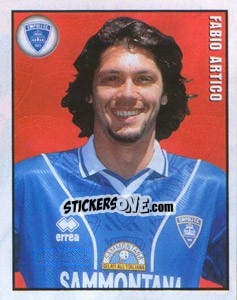 Figurina Fabio Artico - Calcio 1997-1998 - Merlin