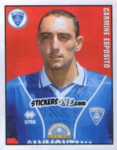 Figurina Carmine Esposito - Calcio 1997-1998 - Merlin