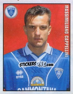 Sticker Massimiliano Cappellini - Calcio 1997-1998 - Merlin