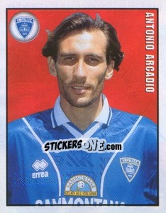 Sticker Antonio Arcadio - Calcio 1997-1998 - Merlin