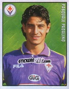 Sticker Pasquale Padalino - Calcio 1997-1998 - Merlin