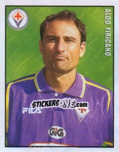 Sticker Aldo Firicano - Calcio 1997-1998 - Merlin