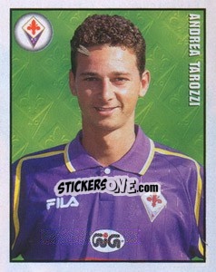 Sticker Andrea Tarozzi - Calcio 1997-1998 n. 128 - Merlin