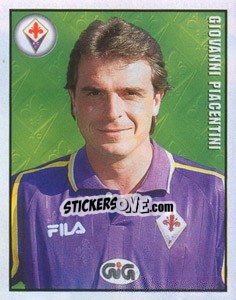 Figurina Giovanni Piacentini - Calcio 1997-1998 - Merlin
