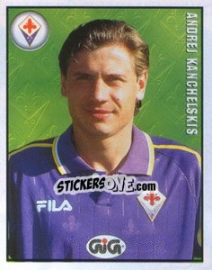 Figurina Andrei Kanchelskis - Calcio 1997-1998 - Merlin