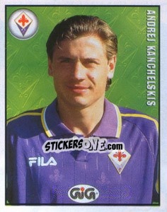 Sticker Andrei Kanchelskis - Calcio 1997-1998 n. 134 - Merlin