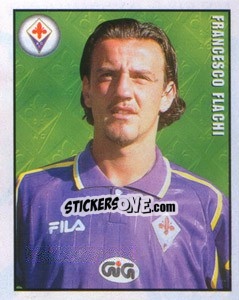 Sticker Francesco Flachi - Calcio 1997-1998 n. 137 - Merlin