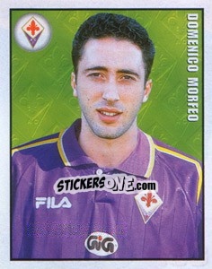 Sticker Domenico Morfeo - Calcio 1997-1998 n. 138 - Merlin