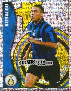 Figurina Ronaldo - Calcio 1997-1998 - Merlin