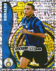 Sticker Ronaldo - Calcio 1997-1998 n. 143 - Merlin