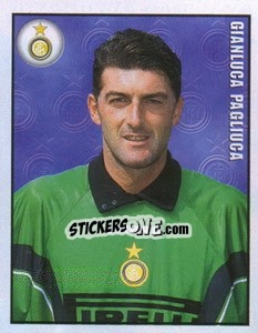 Sticker Gianluca Pagliuca - Calcio 1997-1998 n. 146 - Merlin