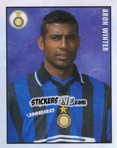 Sticker Aron Winter - Calcio 1997-1998 n. 154 - Merlin
