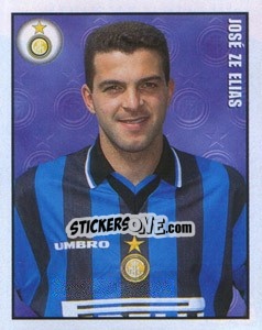 Figurina Jose Ze Elias - Calcio 1997-1998 - Merlin