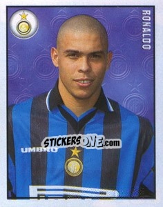 Sticker Ronaldo - Calcio 1997-1998 n. 160 - Merlin