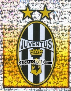 Figurina Juventus emblem - Calcio 1997-1998 - Merlin