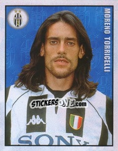 Sticker Moreno Torricelli - Calcio 1997-1998 - Merlin