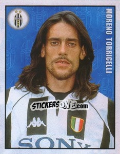 Sticker Moreno Torricelli - Calcio 1997-1998 n. 171 - Merlin