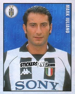 Cromo Mark Iuliano - Calcio 1997-1998 - Merlin