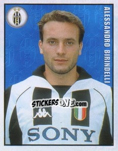 Figurina Alessandro Birindelli - Calcio 1997-1998 - Merlin