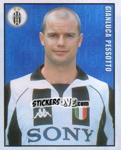 Figurina Gianluca Pessotto - Calcio 1997-1998 - Merlin