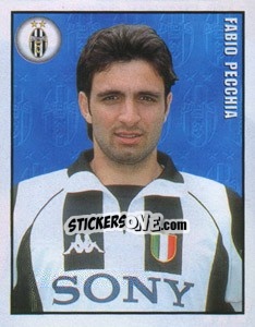 Sticker Fabio Pecchia - Calcio 1997-1998 - Merlin