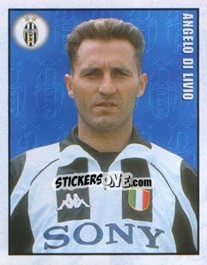 Sticker Angelo Di Livio - Calcio 1997-1998 n. 178 - Merlin