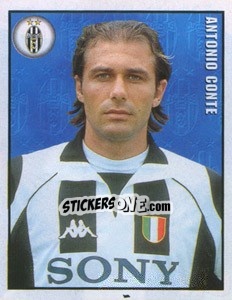 Sticker Antonio Conte - Calcio 1997-1998 n. 179 - Merlin