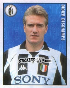 Sticker Didier Deschamps - Calcio 1997-1998 n. 180 - Merlin