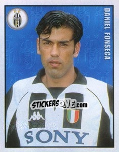 Sticker Daniel Fonseca - Calcio 1997-1998 n. 186 - Merlin