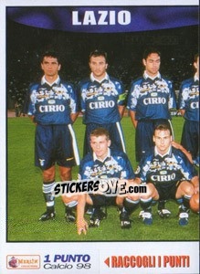 Sticker Lazio team (left) - Calcio 1997-1998 n. 190 - Merlin