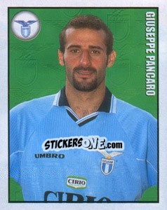 Figurina Giuseppe Pancaro - Calcio 1997-1998 - Merlin