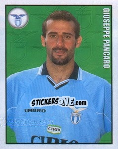 Sticker Giuseppe Pancaro - Calcio 1997-1998 n. 198 - Merlin