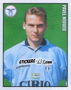 Sticker Pavel Nedved - Calcio 1997-1998 - Merlin