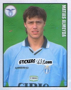 Sticker Matias Almeyda - Calcio 1997-1998 - Merlin