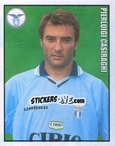 Sticker Pierluigi Casiraghi - Calcio 1997-1998 n. 206 - Merlin