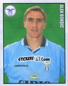 Sticker Alen Boksic - Calcio 1997-1998 n. 209 - Merlin