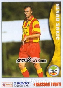 Figurina Nenad Sakic - Calcio 1997-1998 - Merlin