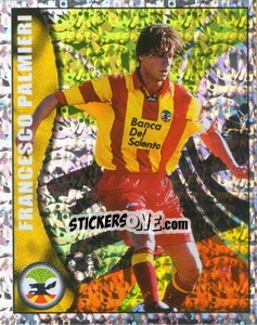 Sticker Francesco Palmieri - Calcio 1997-1998 - Merlin