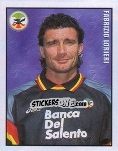 Sticker Fabrizio Lorieri - Calcio 1997-1998 n. 215 - Merlin