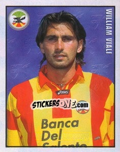 Sticker William Viali - Calcio 1997-1998 - Merlin