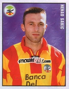 Figurina Nenad Sakic - Calcio 1997-1998 - Merlin
