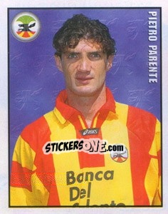 Figurina Pietro Parente - Calcio 1997-1998 - Merlin