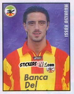 Sticker Maurizio Rossi - Calcio 1997-1998 n. 228 - Merlin
