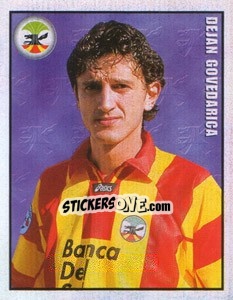 Sticker Dejan Govedarica - Calcio 1997-1998 n. 230 - Merlin