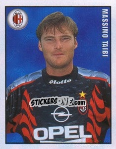 Sticker Massimo Taibi - Calcio 1997-1998 n. 238 - Merlin