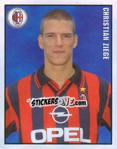 Sticker Christian Ziege - Calcio 1997-1998 n. 242 - Merlin