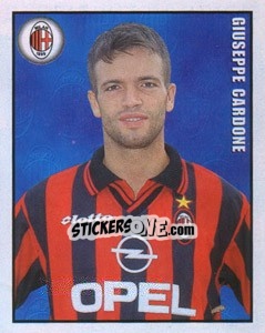 Figurina Giuseppe Cardone - Calcio 1997-1998 - Merlin