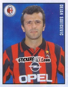 Figurina Dejan Savicevic - Calcio 1997-1998 - Merlin
