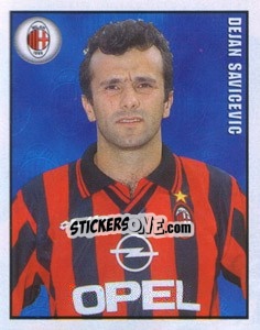 Sticker Dejan Savicevic - Calcio 1997-1998 n. 247 - Merlin