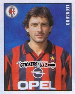 Figurina Leonardo - Calcio 1997-1998 - Merlin
